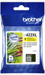 LC-422 XL | 1x Geel | Origineel | Cartridges voor Brother