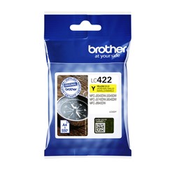 LC-422 | 1x Geel | Origineel | Cartridges voor Brother
