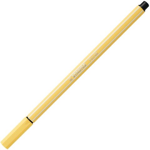 Viltstift STABILO Pen 68/23 medium lichtgeel-2