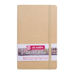 Schetsboek Talens Art Creation 80 witte vellen 140gr 130x210mm kraft