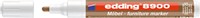Viltstift edding 8900 meubel rond 1.5-2mm licht notenhout blister 1st-2