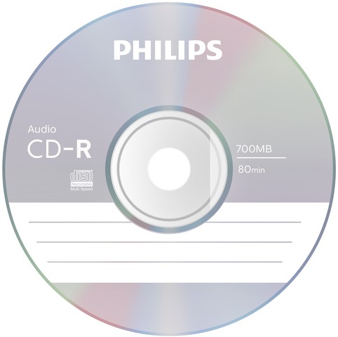 Philips | CD-R | 80 Min | Audio | Music | 10 Stuks-3