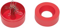 Papercliphouder MAULpro magnetisch recycled Ø73x60mm rood-3