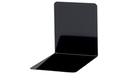 Boekensteun MAUL staal magnetisch 14x12x14cm set 2 zwart