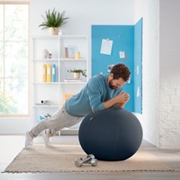 Actieve zitbal Leitz Ergo Cosy grijs-6