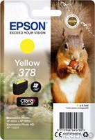 378 | 1x Geel | Origineel | Cartridges voor Epson