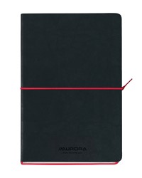 Notitieboek Aurora Tesoro A5 192blz lijn 80gr rood