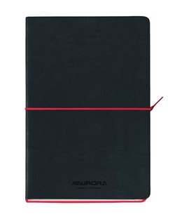 Notitieboek Aurora Tesoro A5 192blz lijn 80gr rood
