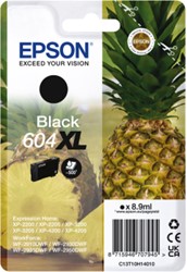 604 XL | 1x Zwart | Origineel | Cartridges voor Epson