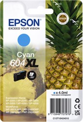 604 XL | 1x Cyaan | Origineel | Cartridges voor Epson
