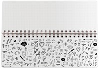 Tafelagenda Sigel Jolie Inspire 300x114mm 53 weken 7dagen/1pagina ongedateerd apricot-3