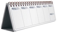 Tafelagenda Sigel Jolie Inspire 300x114mm 53 weken 7dagen/1pagina ongedateerd apricot-1