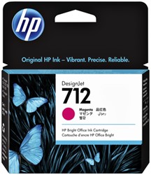 712 | 1x Magenta  | Origineel | Cartridges voor HP