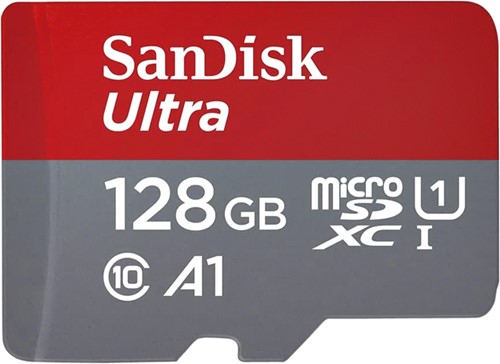 Sandisk | Ultra | MicroSDXC | 128 GB | UHS-1 | U1 | A1 | Full HD