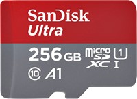 Sandisk | Ultra | MicroSDXC | 256 GB | UHS-1 | U1 | A1 | Full HD