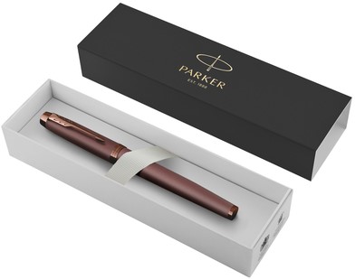 Vulpen Parker IM Monochrome burgundy GT fijn-2