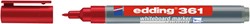 Whiteboardmarker edding 361 rond 1mm rood