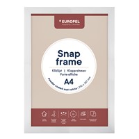 Kliklijst Europel A4 25mm mat wit