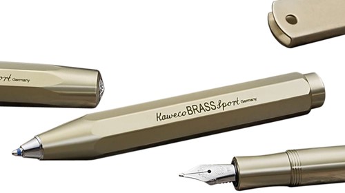 Balpen Kaweco Sport Brass medium-3