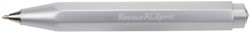 Balpen  Kaweco Sport Aluminium zilver medium