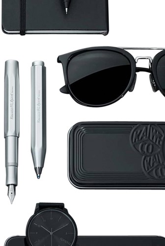 Balpen  Kaweco Sport Aluminium zilver medium-2