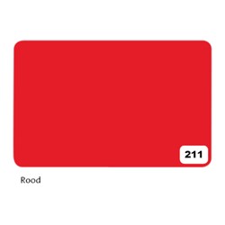 Etalagekarton Folia 1-zijdig 48x68cm 380gr nr211 rood