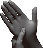 Handschoen Hynex nitril XL zwart 3.5g pak à 100 stuks-3