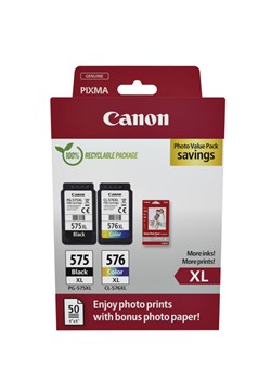 PG-575 XL | CL-576 XL | 2 Pack | Origineel | Cartridges voor Canon