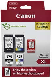 PG-575 XL | CL-576 XL | 2 Pack | Origineel | Cartridges voor Canon