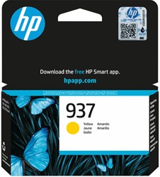937 | 1x Geel | Origineel | Cartridges voor HP