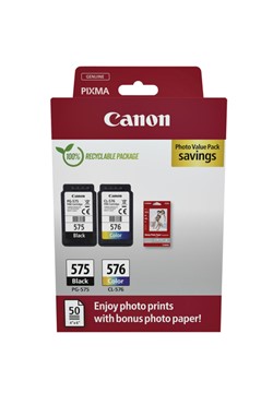 PG-575 | CL-576 | 2 Pack | Origineel | Cartridges voor Canon