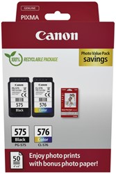 PG-575 | CL-576 | 2 Pack | Origineel | Cartridges voor Canon