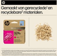 924E | 1x Magenta | Evomore | Origineel | Cartridges voor HP-3