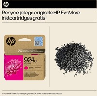 924E | 1x Magenta | Evomore | Origineel | Cartridges voor HP-2