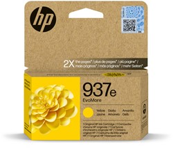 937E | 1x Geel | Evomore | Origineel | Cartridges voor HP