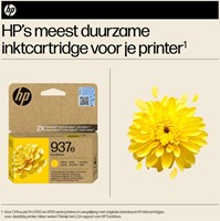 937E | 1x Geel | Evomore | Origineel | Cartridges voor HP-1