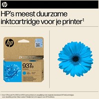 937E | 1x Cyaan | Evomore | Origineel | Cartridges voor HP-1