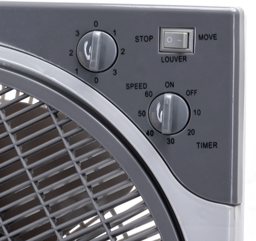 Aigostar | Tafel ventilator | 5 bladen | 3 standen | Ø 34cm | Timer functie | Gebroken Wit-2
