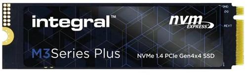 Integral | SSD | Intern | 1 TB | PCie | NVMe | M.2 | M3 Series | 22 x 80 mm | Gen 4x4 | Lezen 5000 MB/s | Schrijven 4500 MB/s