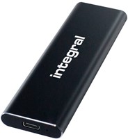 Integral | SSD | Extern | 500 GB | USB-C | USB-A | SlimXpress Black