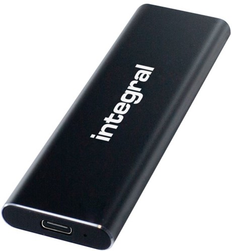 Integral | SSD | Extern | 500 GB | USB-C | USB-A | SlimXpress Black