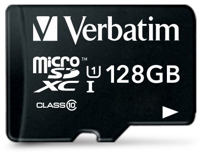Verbatim | MicroSDXC | 128 GB | 90 MB/s | Premium-2