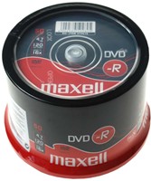 Maxell | DVD-R | 4.7 GB | 50 stuks
