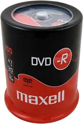 Maxell | DVD-R | 4.7 GB | 100 stuks