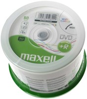 Maxell | DVD+R | 4.7 GB | Inkjet Printable | 50 stuks-2