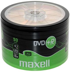 Maxell | DVD+R | 4.7 GB | 50 stuks