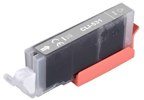 CLI-531 | 1x Grijs | Huismerk | Cartridges voor Canon