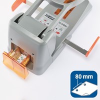 Perforator Rapid Supreme HDC150/2 heavy duty 2-gaats 150 vel zilver/oranje-4