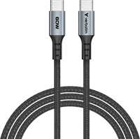 Verbatim | Sync en Laad Kabel | USB-C | 480 Mbps | Max 60 Watt | 1,2 mtr | Nylon | Zwart