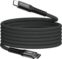 Verbatim | Sync en Laad Kabel | USB-C | 480 Mbps | Max 60 Watt | 1,2 mtr | Magnetisch | Nylon | Zwart
